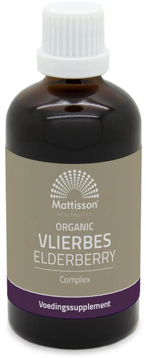 Mattisson Biologisch Vlierbescomplex Tinctuur 100ml