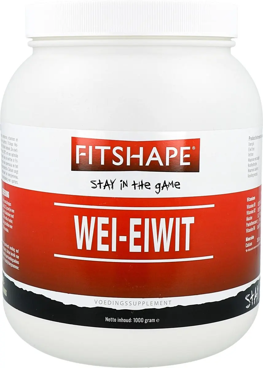 Fitshape Wei Eiwit Vanille 1000g