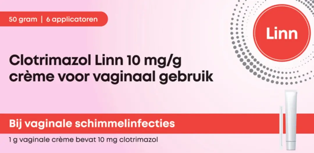 Linn Clotrimazol Vaginale Crème 10 mg/g