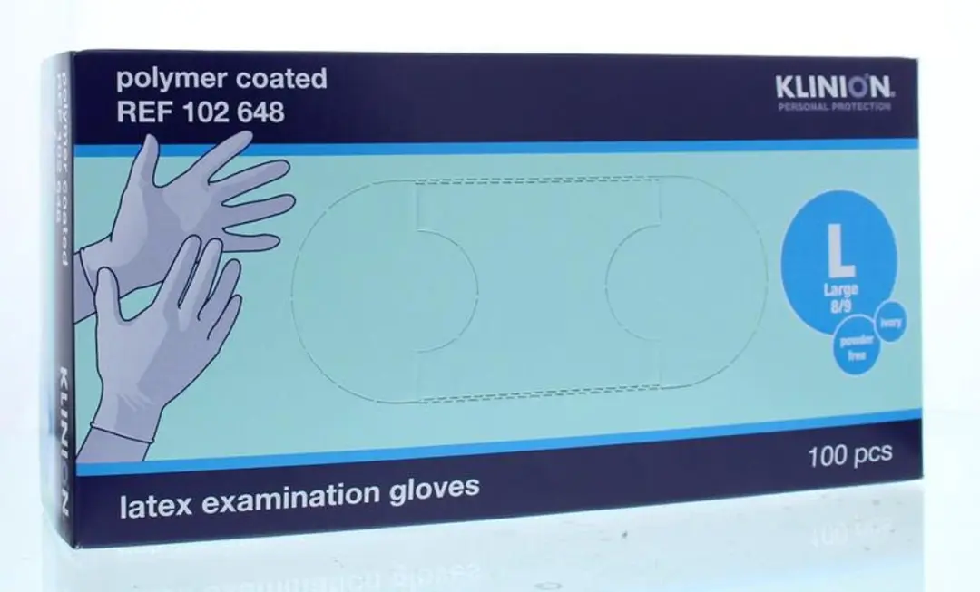 Klinion Protection Latex Handschoenen Poedervrij