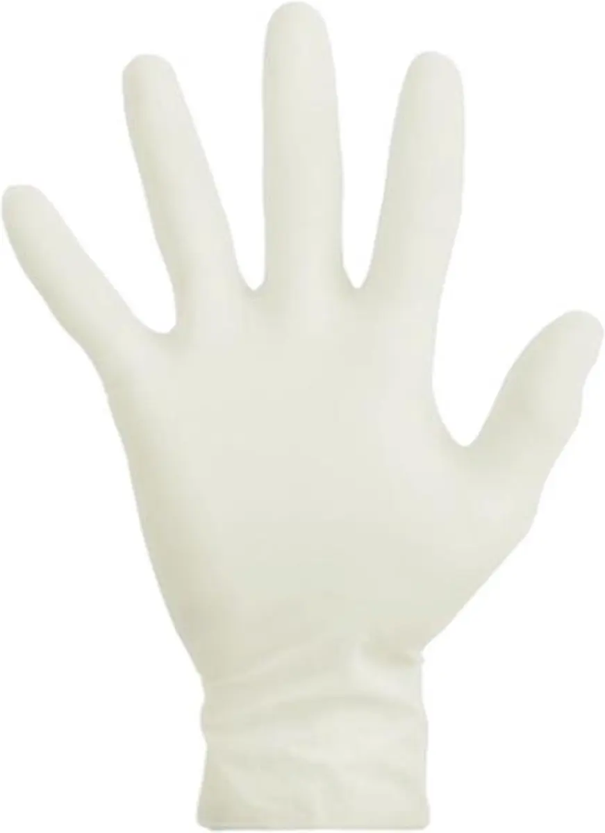 Klinion Protection Latex Handschoenen Poedervrij - 1 Stuk - Wit