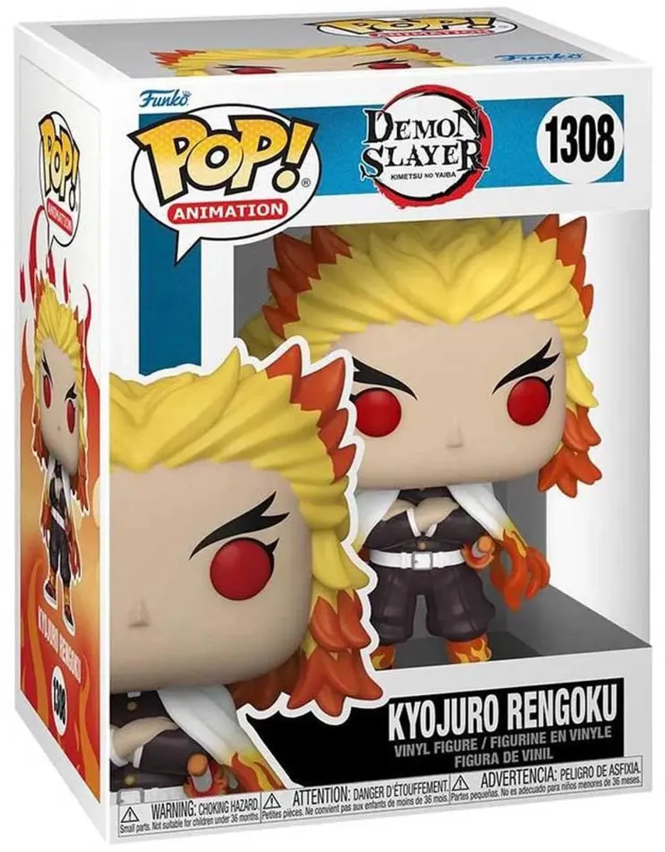 Funko POP! Demon Slayer Rengoku - 9cm - Multicolor