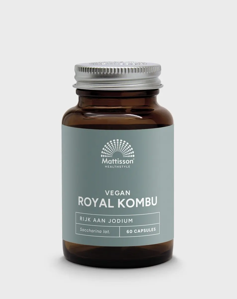 Mattisson Royal Kombu Bruinwier 800mg Voedingssupplement 60 Capsules