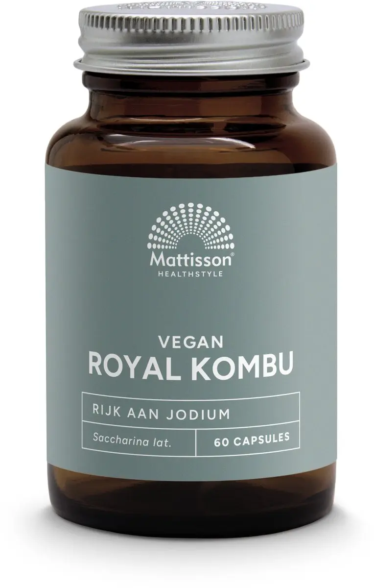 Mattisson Royal Kombu Bruinwier 800mg Voedingssupplement 60 Capsules