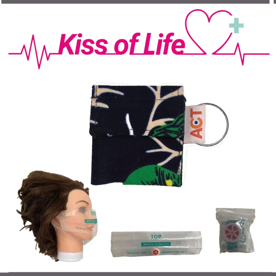 Kiss of Life CPR Mask Sleutelhanger