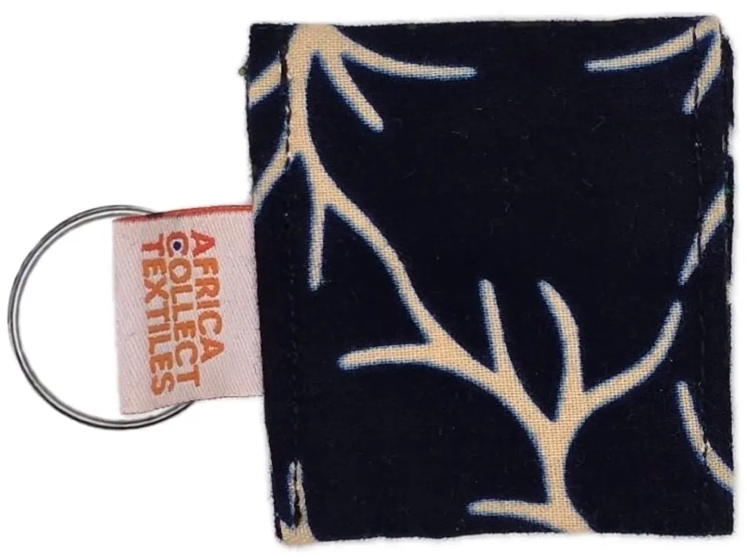 Kiss of Life CPR Mask Sleutelhanger - Donkerblauw/Beige/ Groen