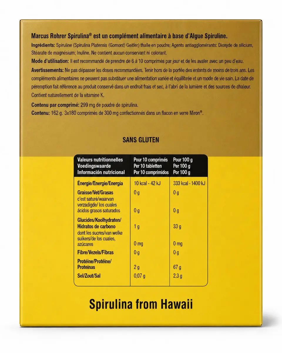 Marcus Rohrer Spirulina 540 Tabletten
