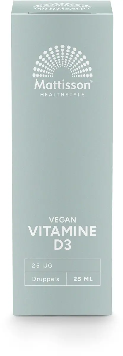 Mattisson Vegan Vitamine D3 25mcg 25ml