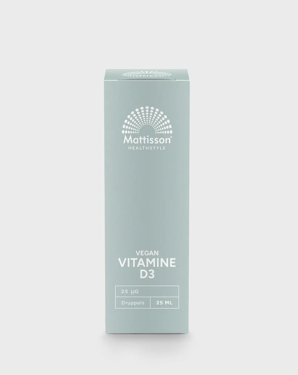Mattisson Vegan Vitamine D3 25mcg 25ml