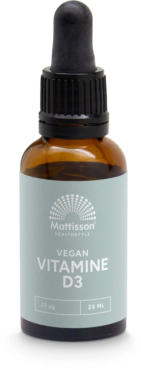 Mattisson Vegan Vitamine D3 25mcg 25ml