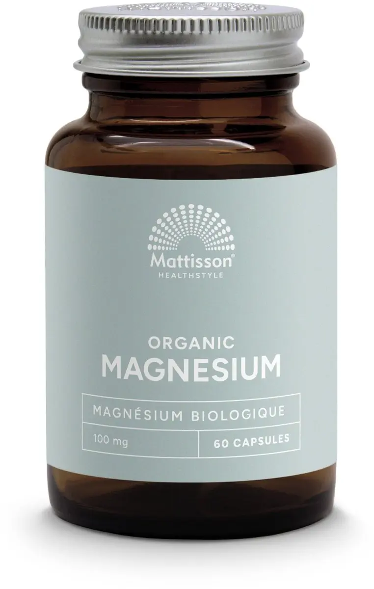Mattisson Biologische Magnesium 100mg - 60 Capsules