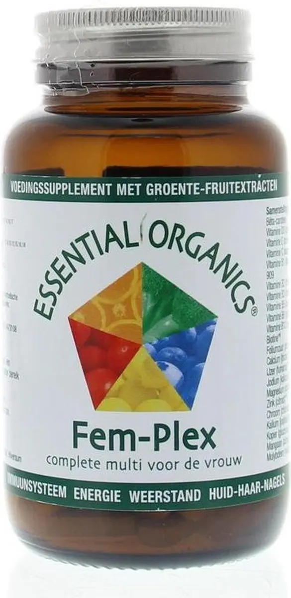 Essential Organics Fem-Plex Multivitamine - 90 Tabletten