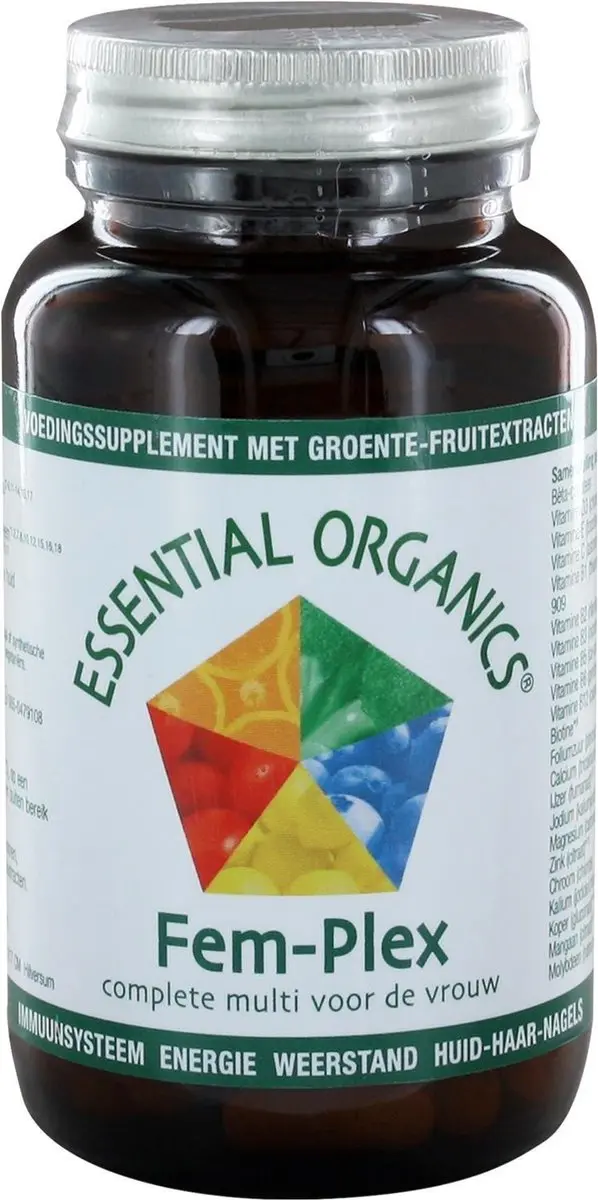Essential Organics Fem-Plex Multivitamine - 90 Tabletten