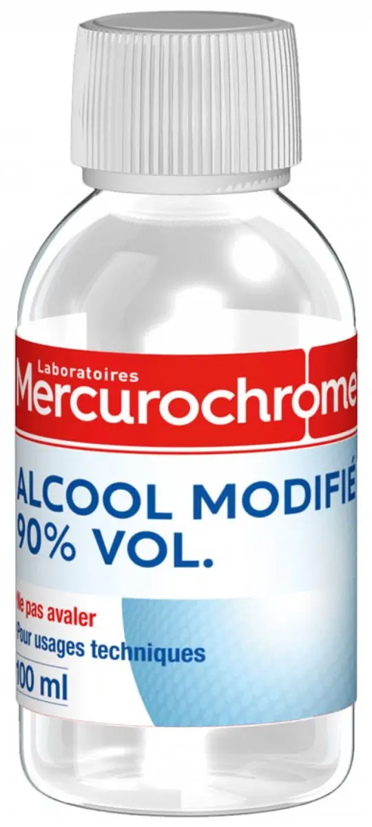 Mercurochrome Gemodificeerde Alcohol 90% 100ml