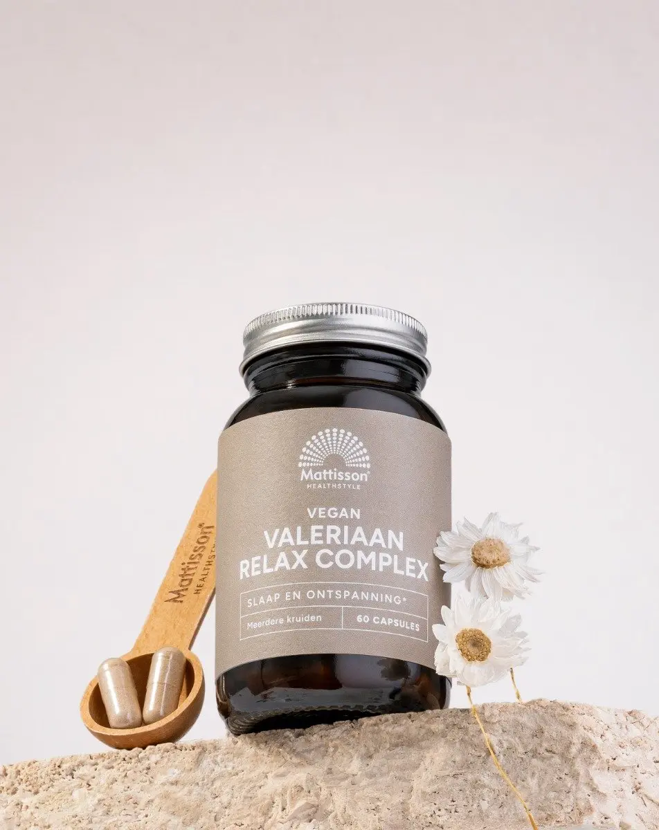 Mattisson Valeriaan Relax Complex 75mg - 60 Capsules