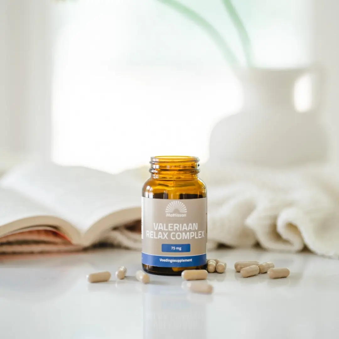Mattisson Valeriaan Relax Complex 75mg - 60 Capsules