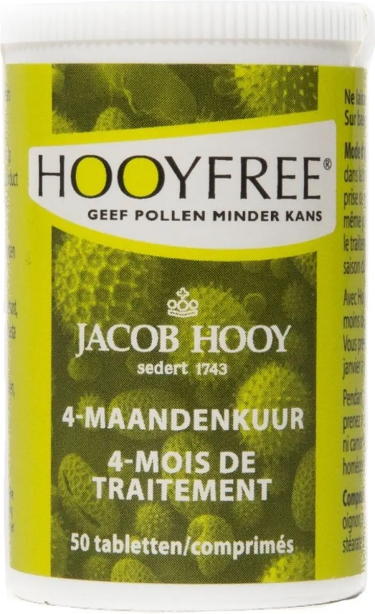 Jacob Hooy Hooyfree Hooikoortskuur 50 Capsules