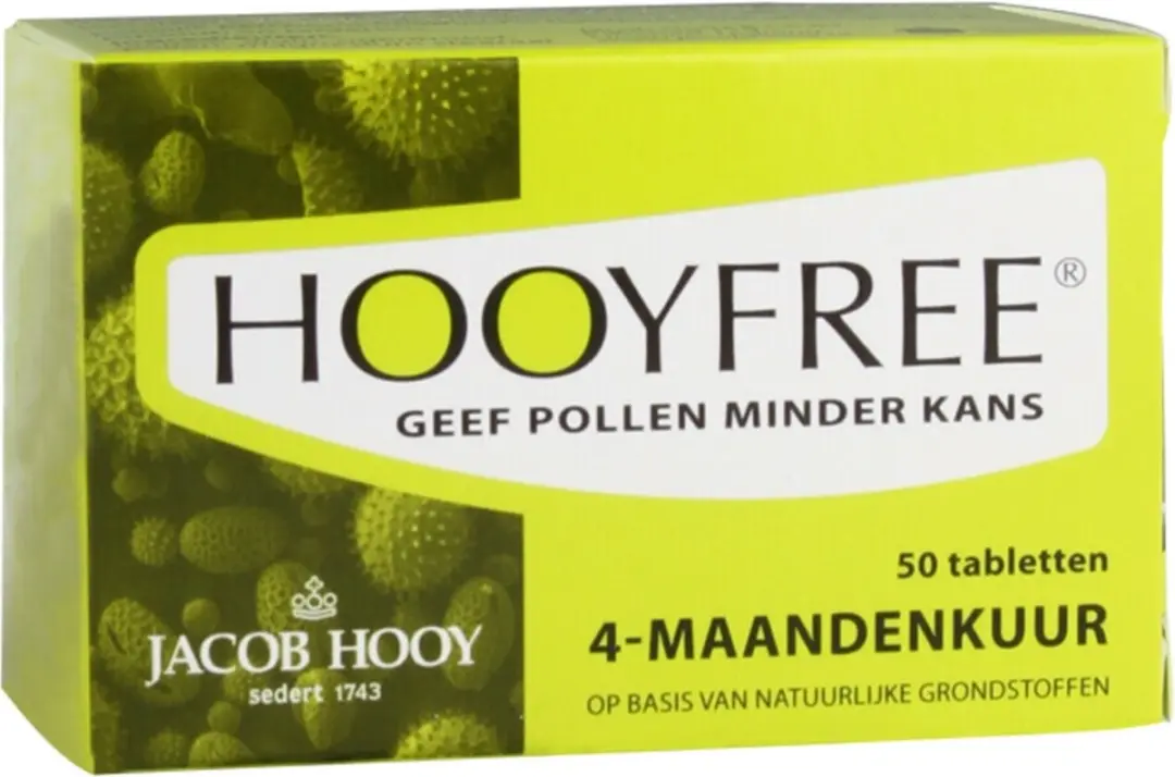 Jacob Hooy Hooyfree Hooikoortskuur 50 Capsules