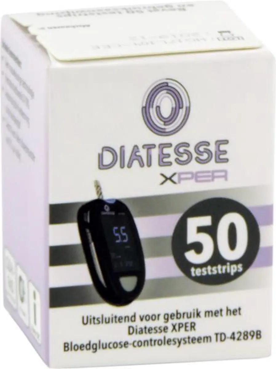 Diatesse XPER Glucose Teststrips GD100850 - 50 Stuks