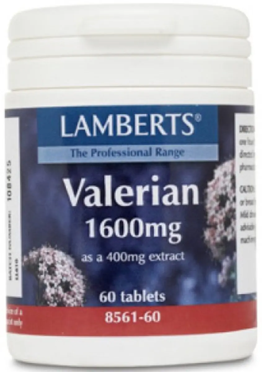 Lamberts Valeriaan 1600mg 60 Tabletten
