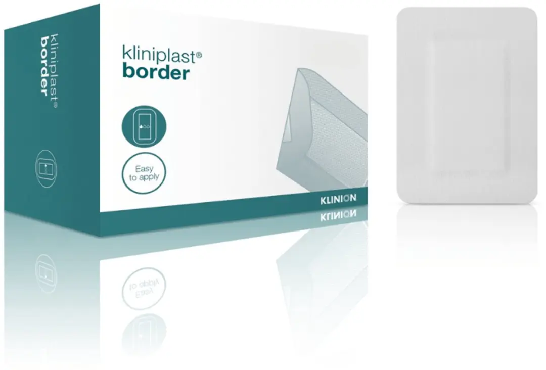 Klinion Kliniplast Border 10x25cm Steriel - 10 Stuks