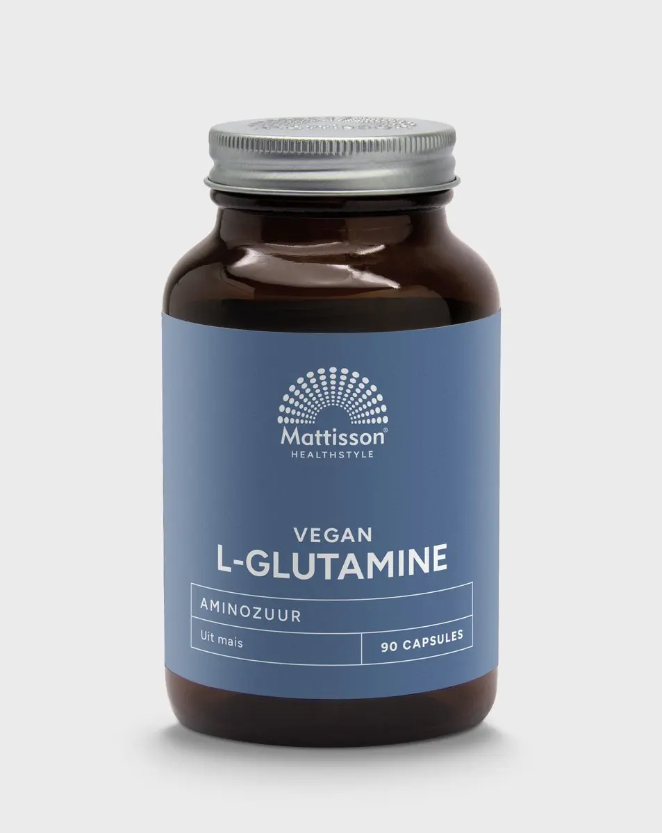 Mattisson L-Glutamine 500mg Voedingssupplement 90 Capsules