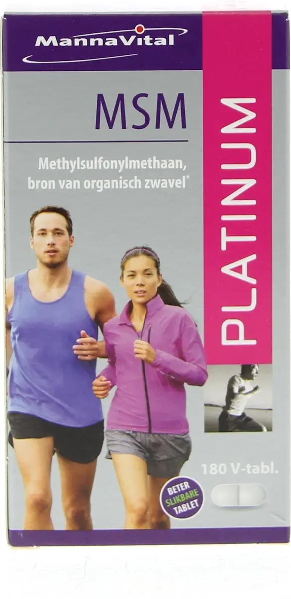 Mannavital MSM Platinum 180 Tabletten