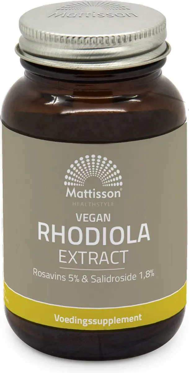 Mattisson Rhodiola Extract 5% 60 Capsules
