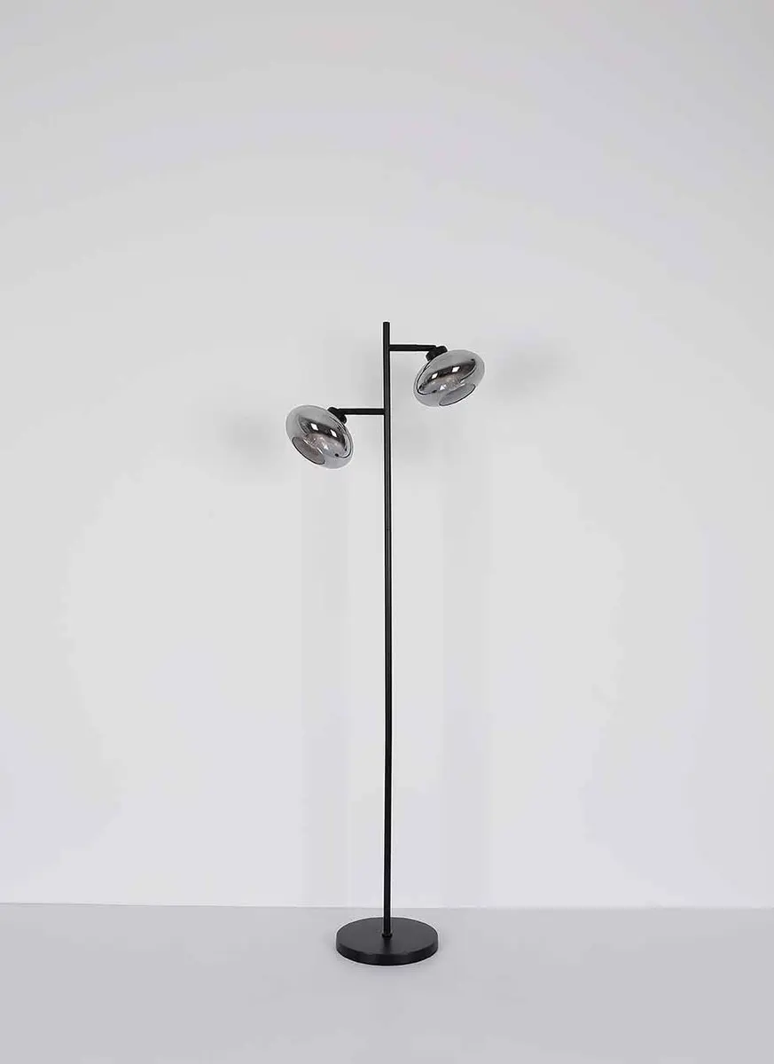 Globo Shaun Plafondlamp Zwart Ø40cm - 3x E27