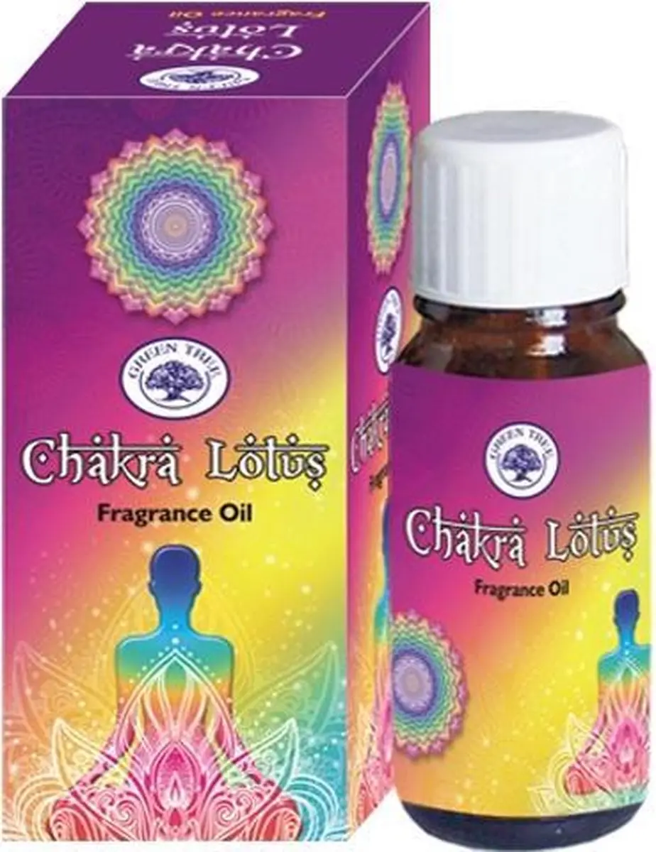Green Tree Geurolie Chakra Lotus 10ml