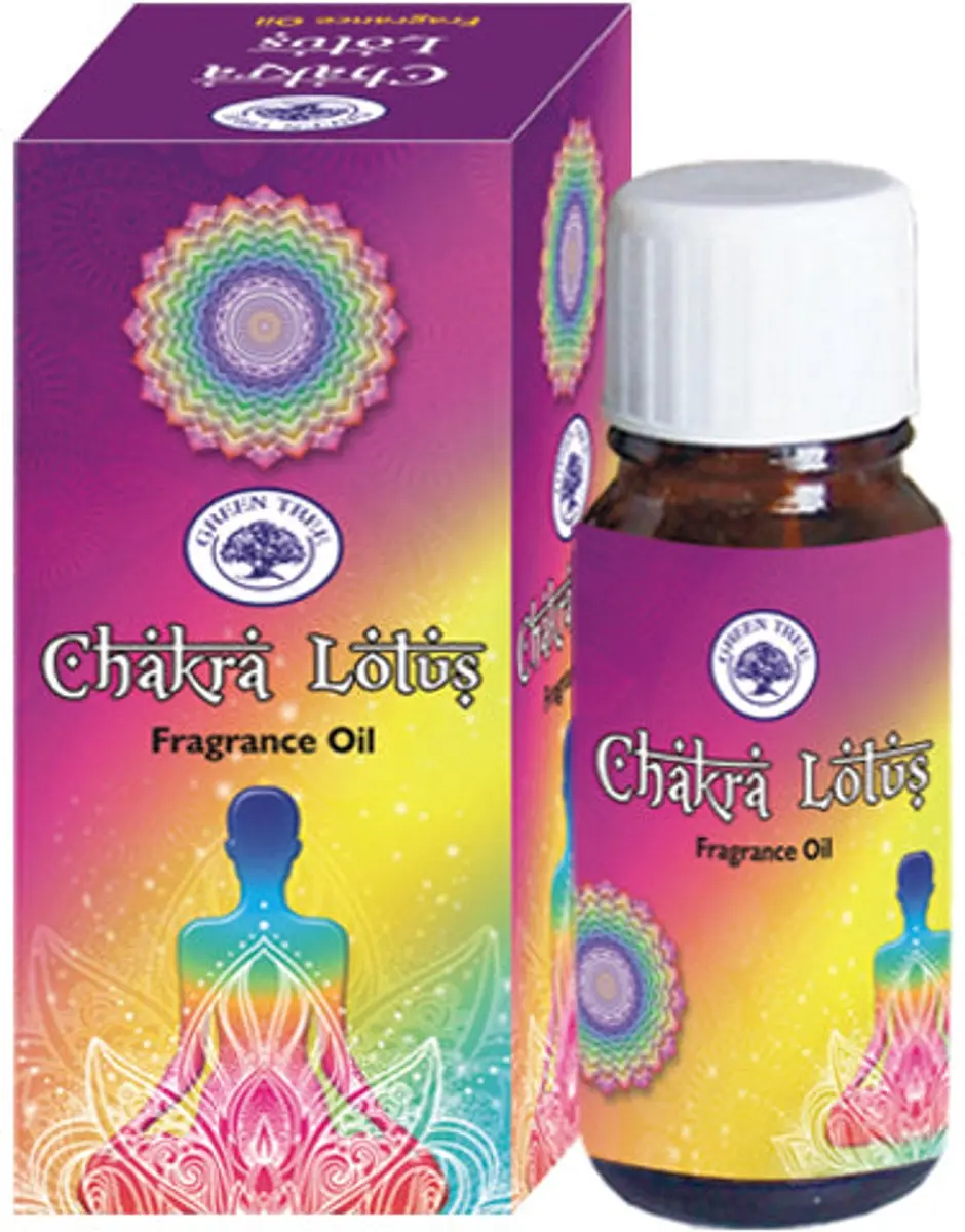 Green Tree Geurolie Chakra Lotus 10ml - 10 Stuks