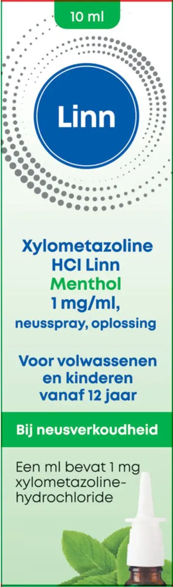 Linn Xylometazoline 1,0 mg/ml Neusspray 10ml