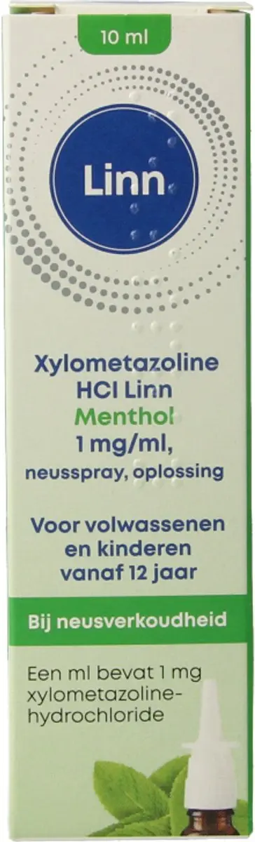 Linn Xylometazoline 1,0 mg/ml Neusspray 10ml