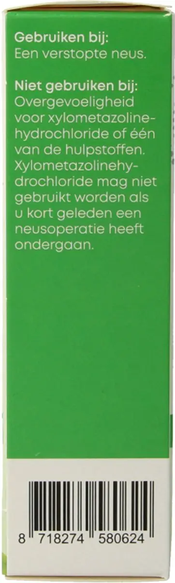 Linn Xylometazoline 1,0 mg/ml Neusspray 10ml