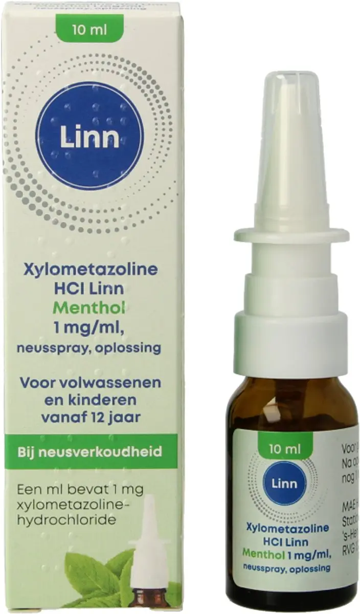 Linn Xylometazoline 1,0 mg/ml Neusspray 10ml