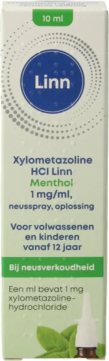 Linn Xylometazoline 1,0 mg/ml Neusspray 10ml