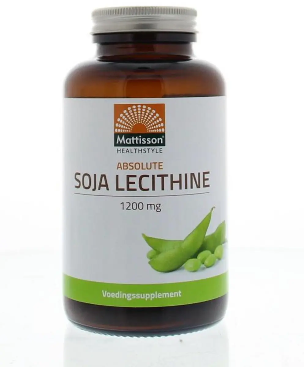 Mattisson Soja Lecithine 1200mg Voedingssupplement 90 Capsules