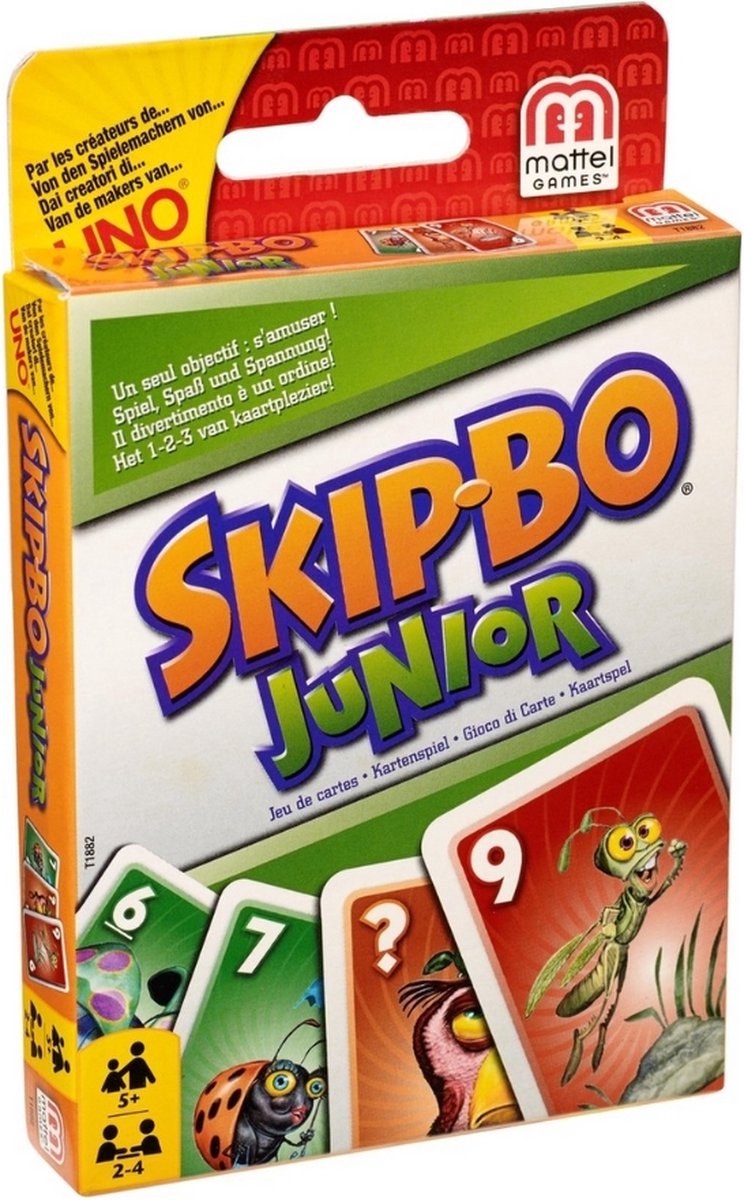 Spellenbundel - 2 Stuks - Let's go fishin' & Skip-Bo Junior