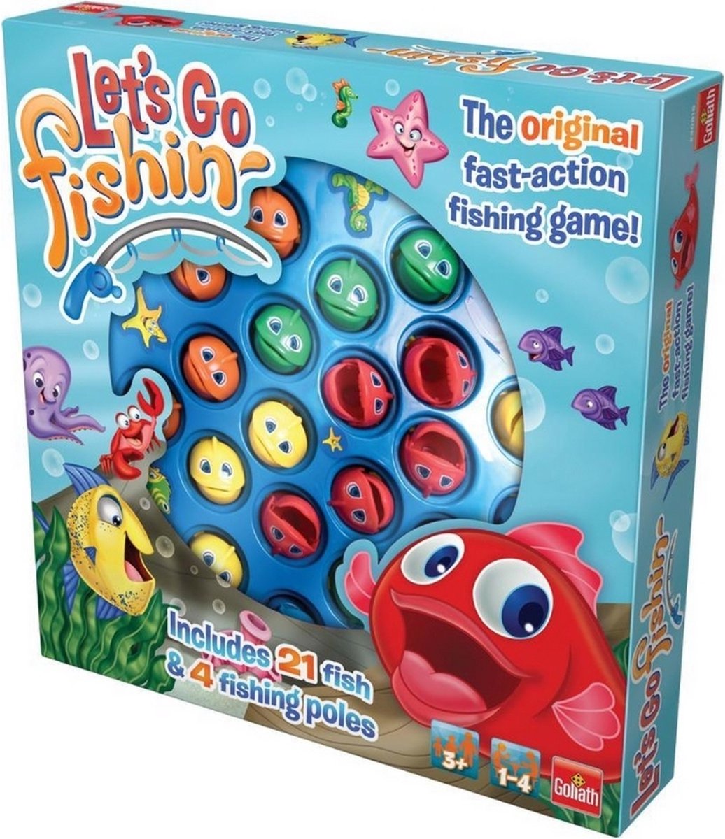 Spellenbundel - 2 Stuks - Let's go fishin' & Skip-Bo Junior