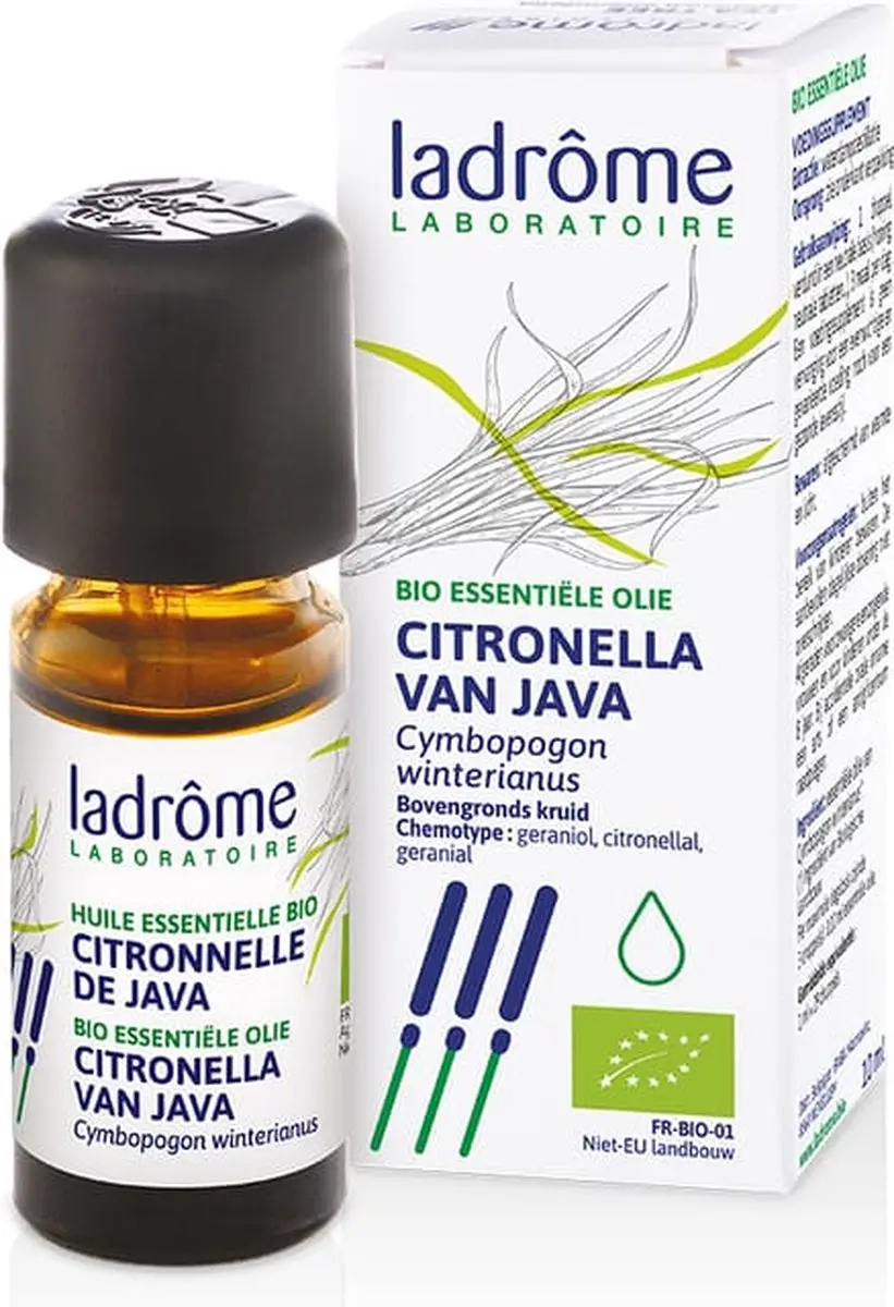 Ladrôme Bio Citronella Etherische Olie 10ml
