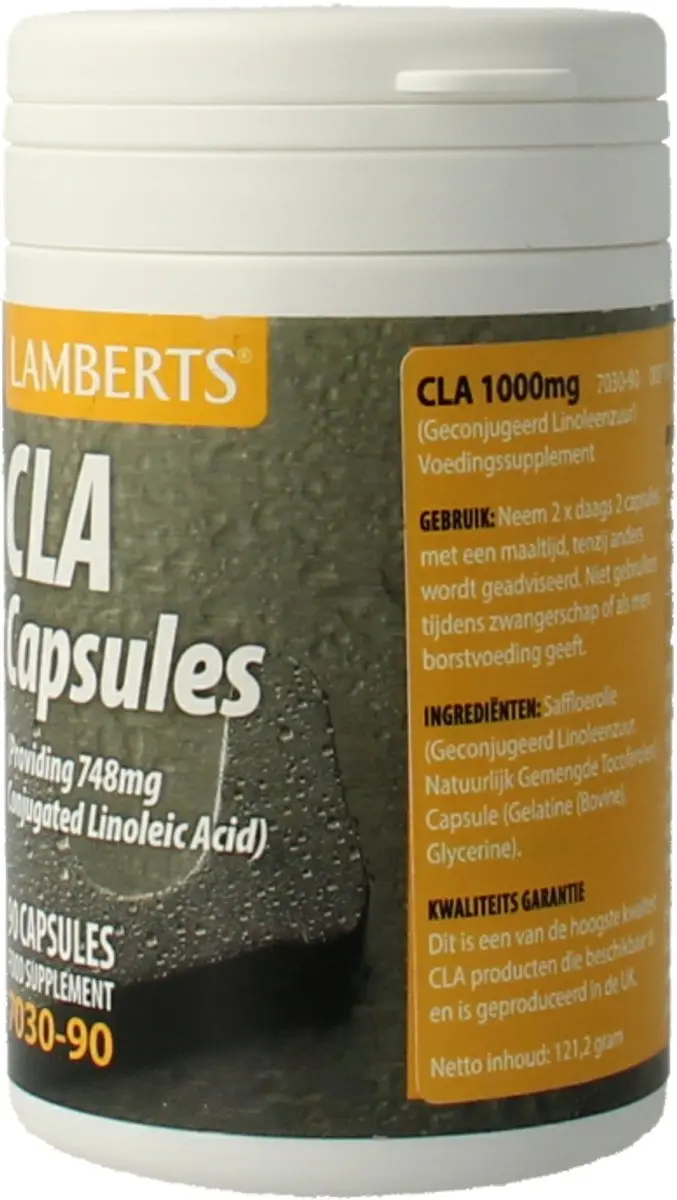 Lamberts CLA 1000mg Capsules - 90 Stuks