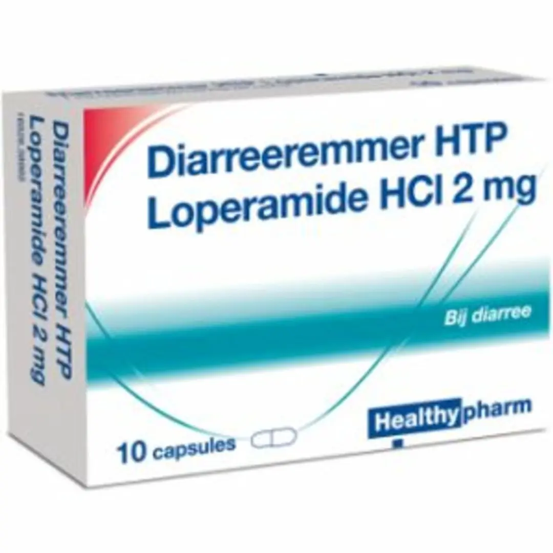 Healthypharm Diarreeremmer Loperamide HCI 2mg - 30 Capsules