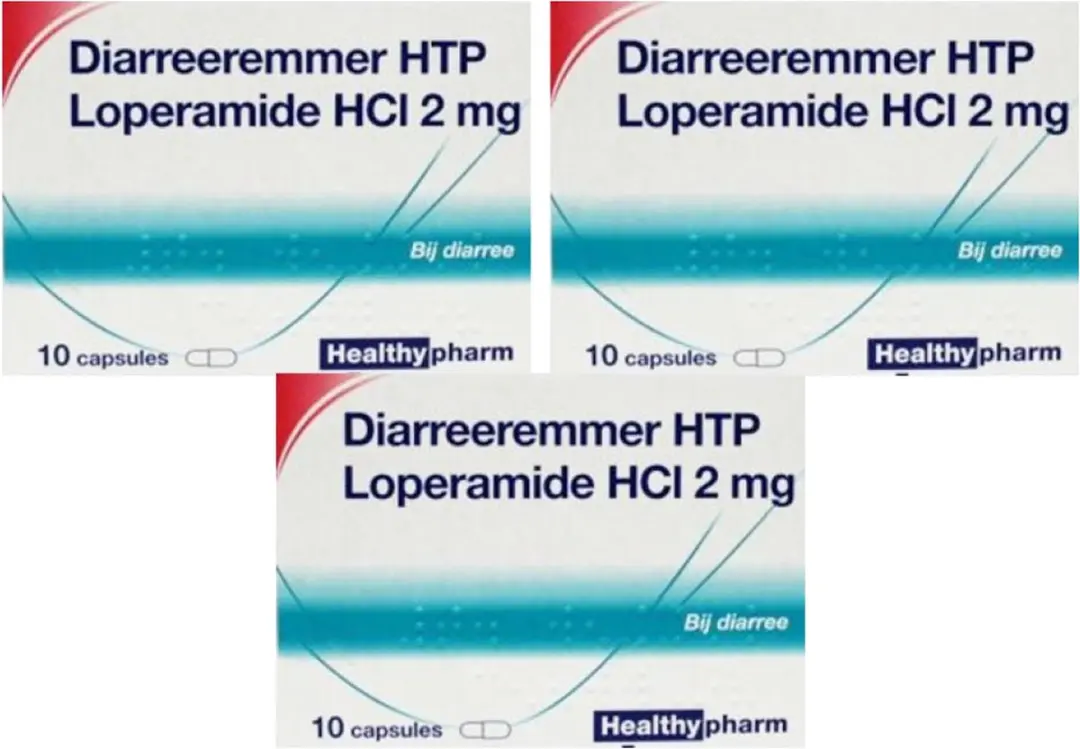 Healthypharm Diarreeremmer Loperamide HCI 2mg - 30 Capsules