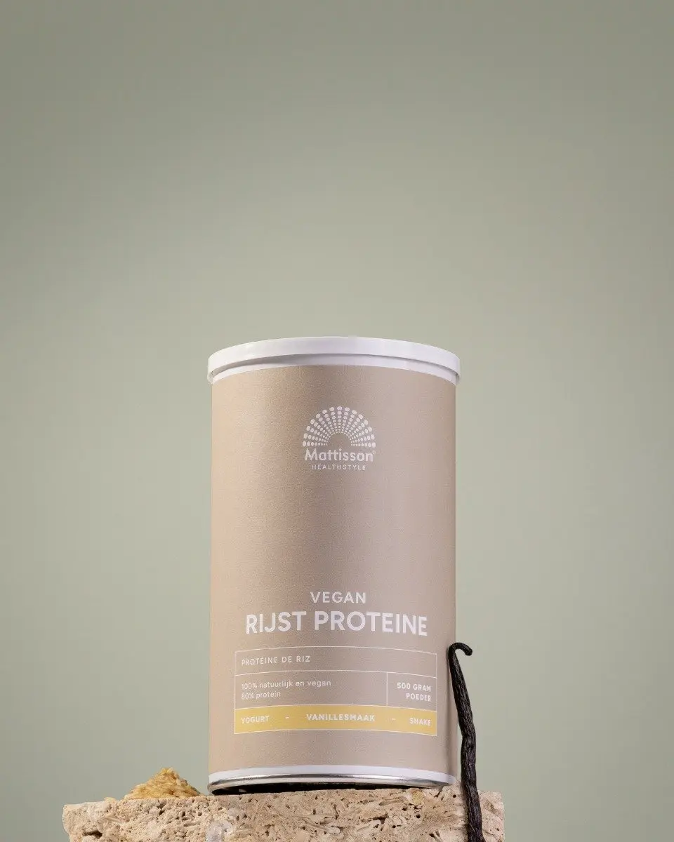 Mattisson Rijst Proteïnepoeder 80% Vanille 500g