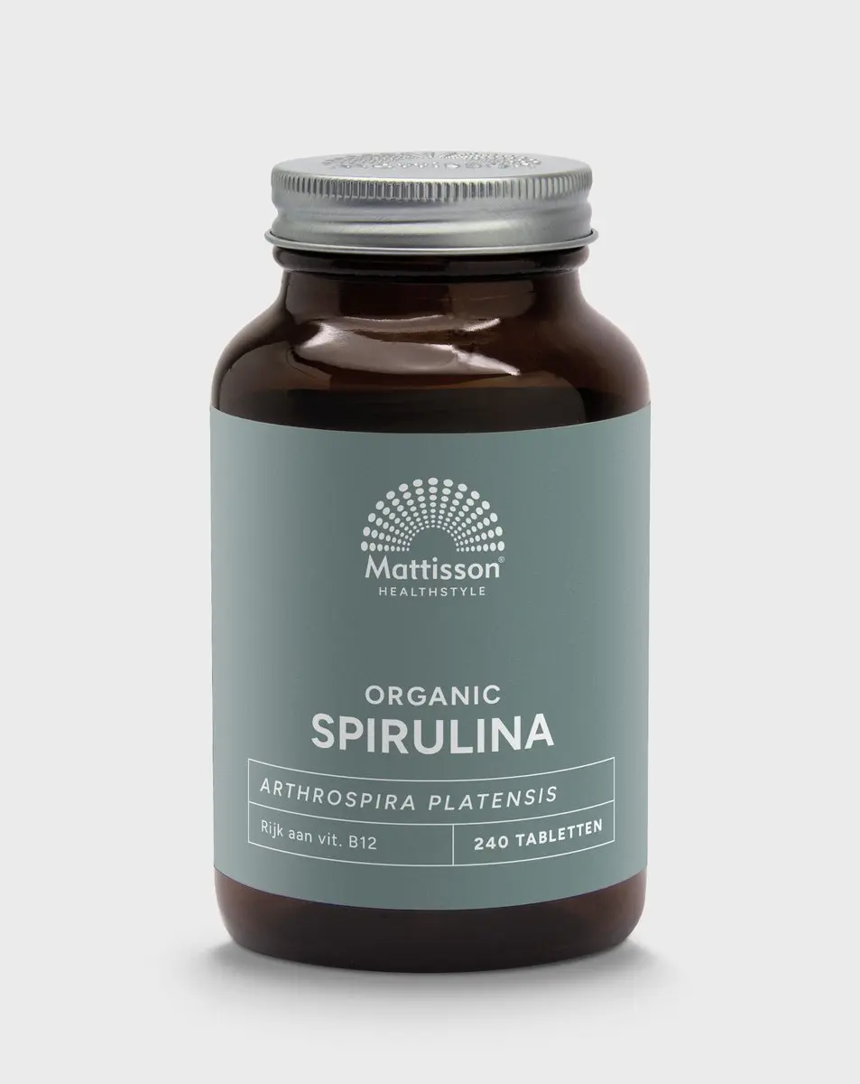 Mattisson Biologische Spirulina Tabletten 500mg