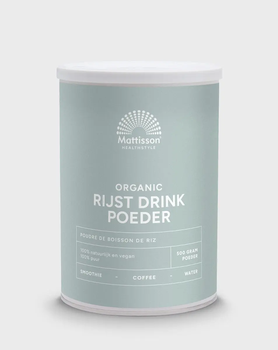 Mattisson Biologisch Rijst Drinkpoeder 500g
