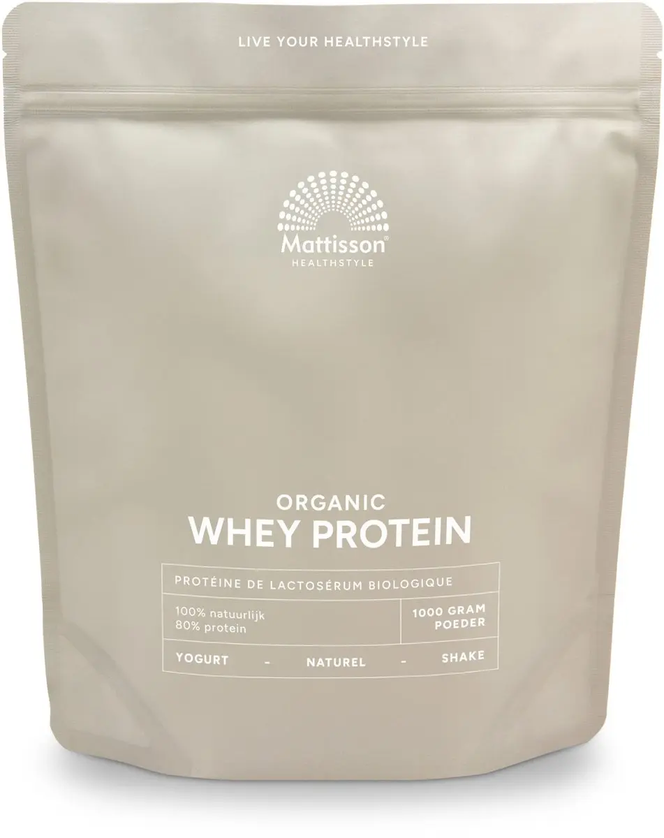Mattisson HealthStyle Protein Poeder Naturel 1000g