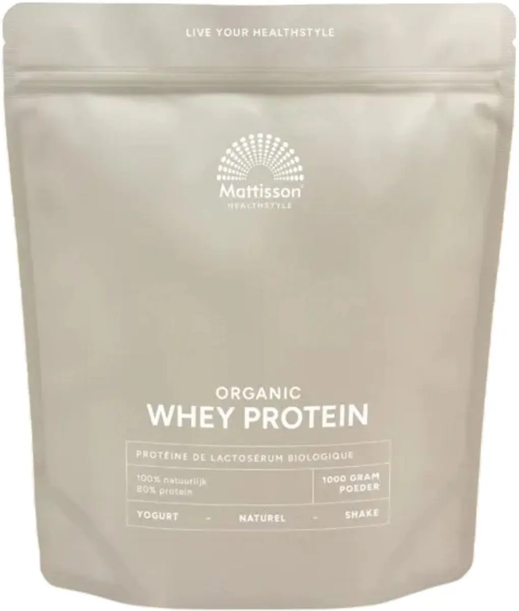 Mattisson HealthStyle Protein Poeder Naturel 1000g