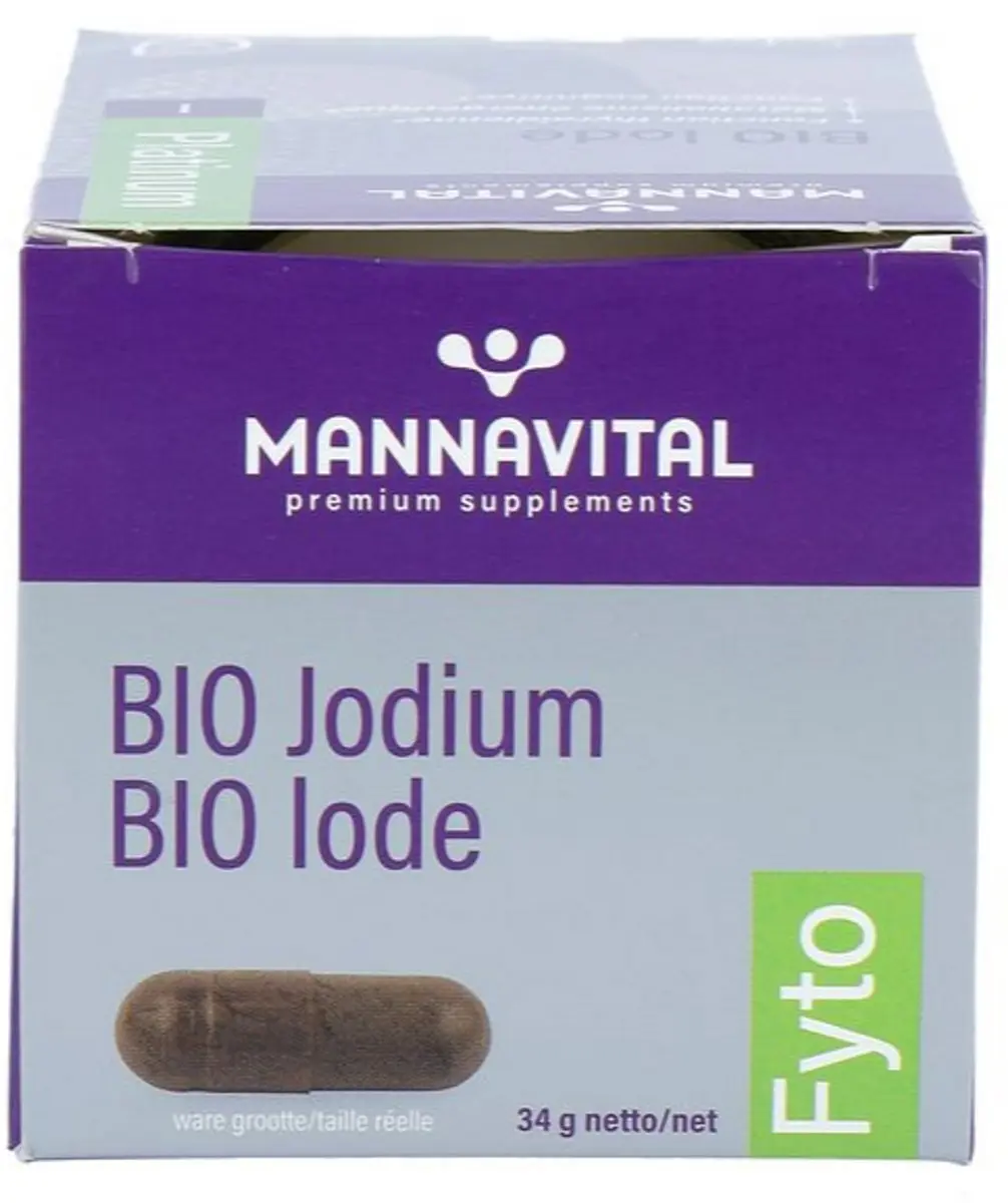 Mannavital Jodium Bio Platinum 90 Capsules