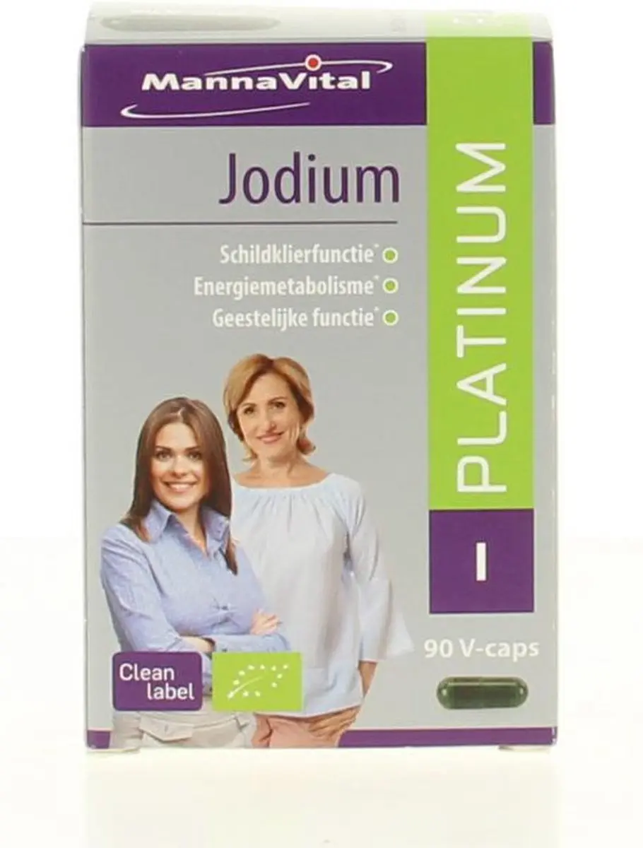 Mannavital Jodium Bio Platinum 90 Capsules
